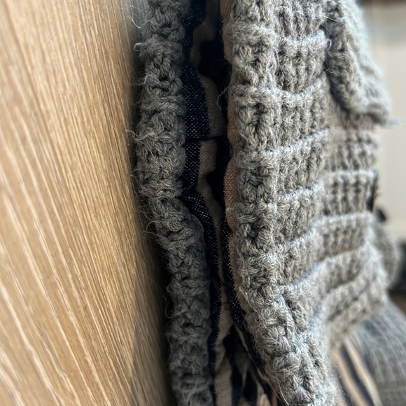 Zara hooded button down sweater jacket, gray boys size 5-6! - Picture 6 of 11